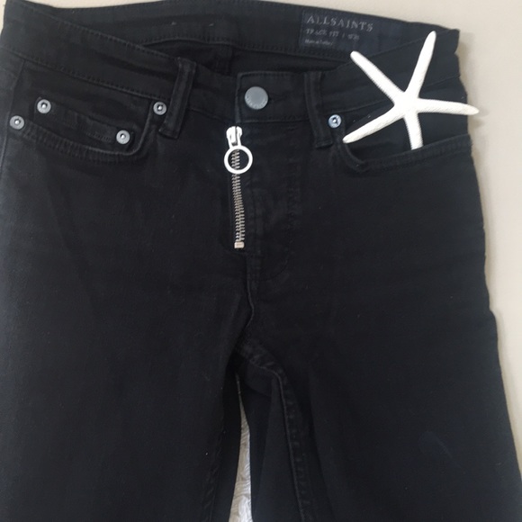 All Saints Denim - ALLSAINTS BLACK JEANS